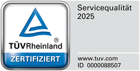 Kfz-Meisterbetrieb Knapp ist von TÜV Rheinland zertifiziert Bild mit Zertifikat von TÜV-Rheinland